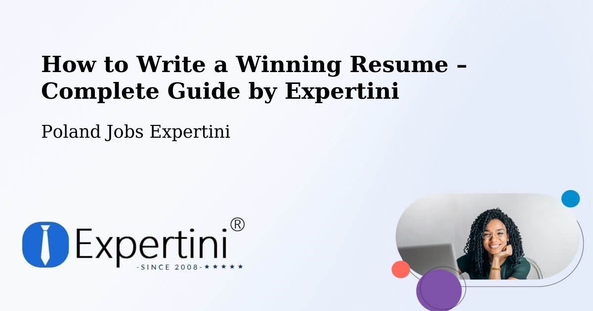 Resume Writing Guide for Job Seekers – Kock - Kock, Poland Jobs Expertini