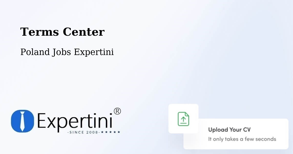 Terms of Service – Kock - Poland Jobs Expertini